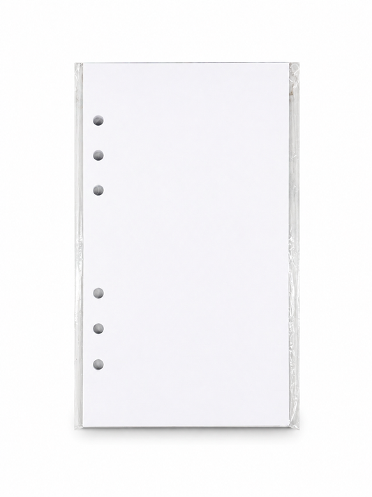 A5 Slim Planner Refill Paper